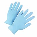 West Chester Protective Gear Nitrile Disposable Gloves, Nitrile, L, 100 PK, Blue 2910/L